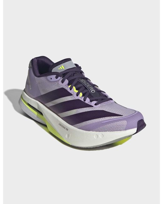Adidas White Women's Adizero Boston 13 Shoes