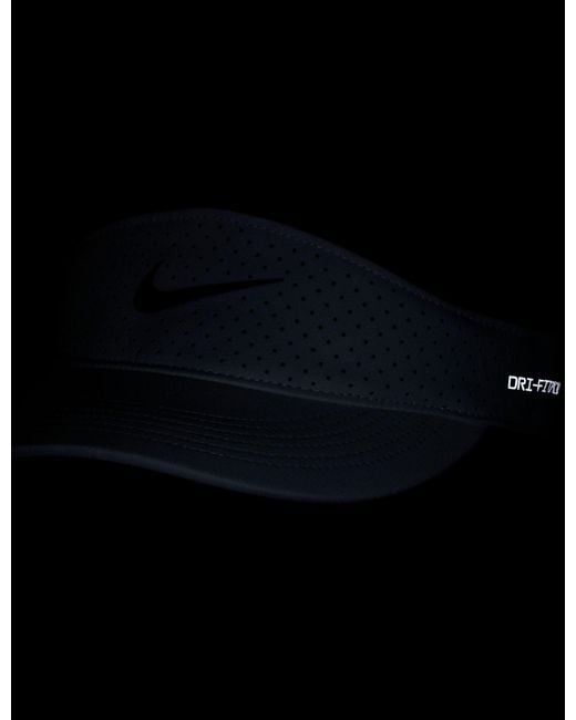 Nike White Women's Dri-fit Adv Ace Tennis Visor