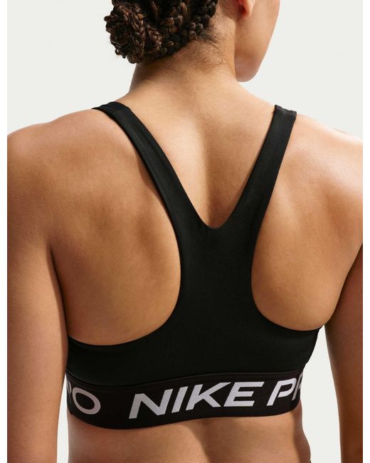 Nike Black Women's Pro 365 Light Support Sports Bra