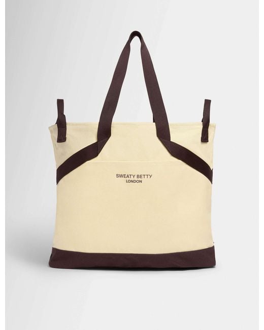 Sweaty Betty Natural Women's Sb Canvas Bucket Bag