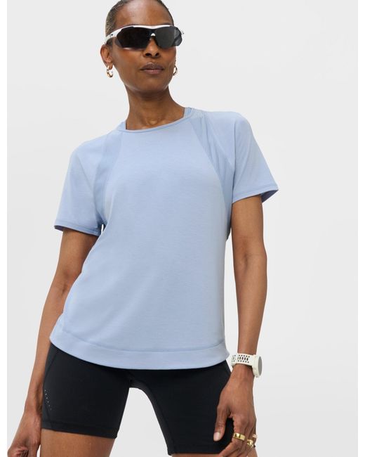 Sweaty Betty Blue Women's Breathe Easy Mesh T-shirt