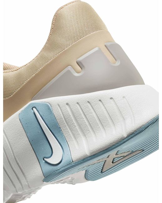 Nike White Free Metcon 5 Shoes