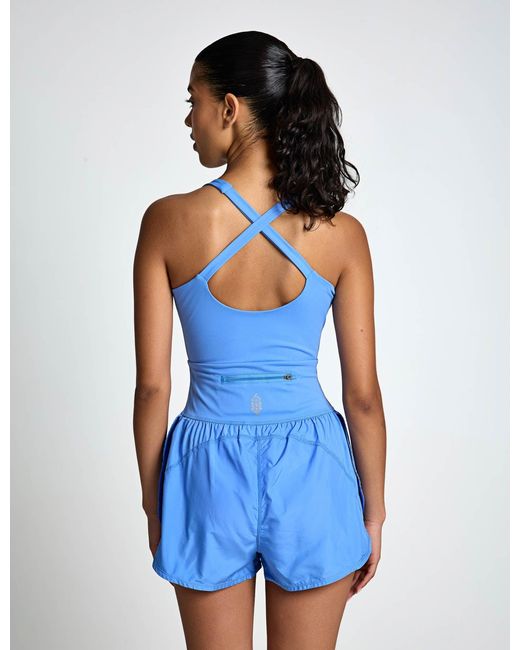 Fp Movement Blue Women's Righteous Runsie