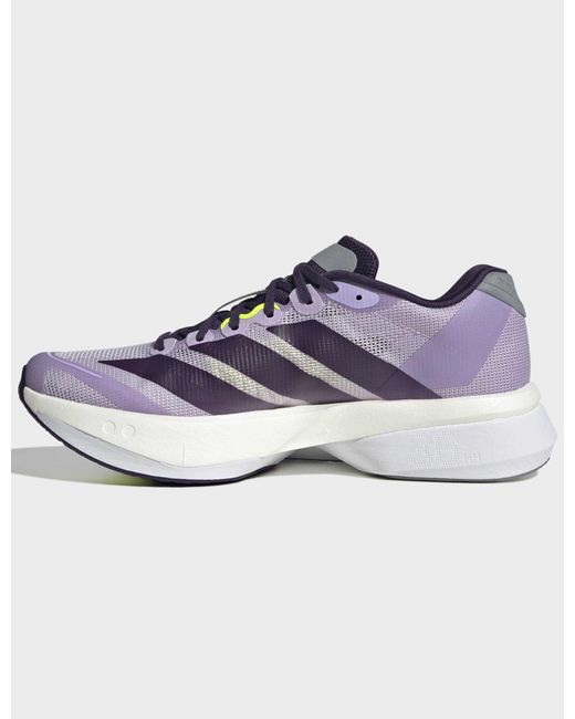 Adidas White Women's Adizero Boston 13 Shoes