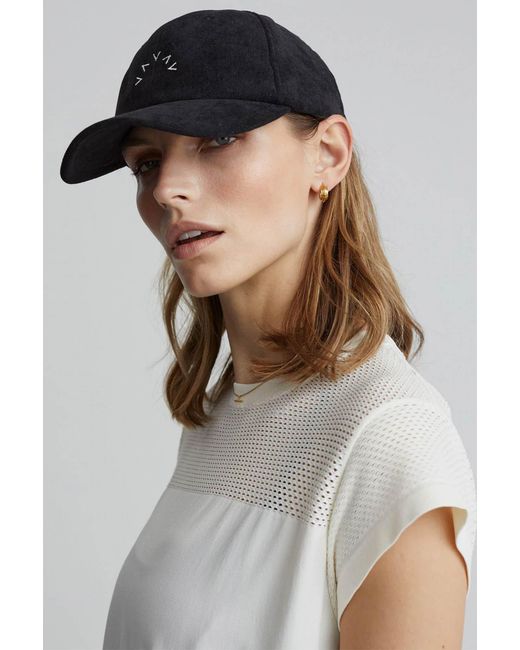 Varley Black Women's Franklin Cap/ivory