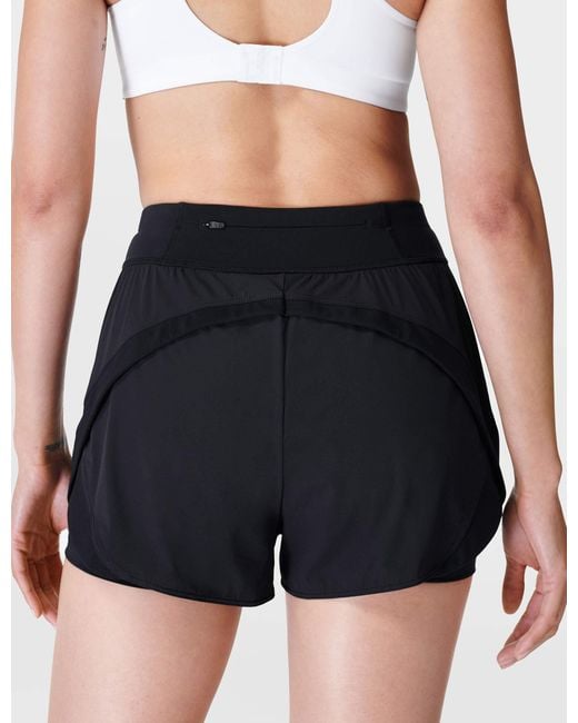 Sweaty Betty Black Women's Tempo Run Shorts