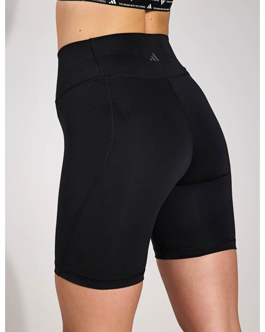 Adidas Black Women's All Me Essentials 7-inch Short leggings