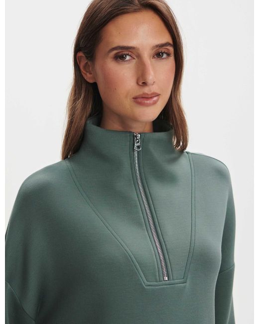 Varley Green Women's Hawley Half Zip Sweat