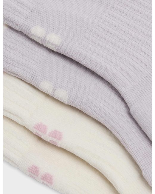Sweaty Betty Natural Women's Crew Running Socks 2 Pack
