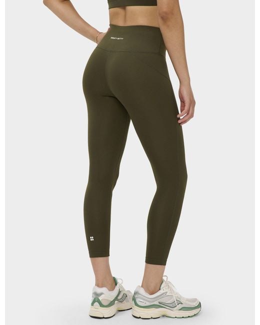 Sweaty Betty Green Women's All Day 7/8 leggings