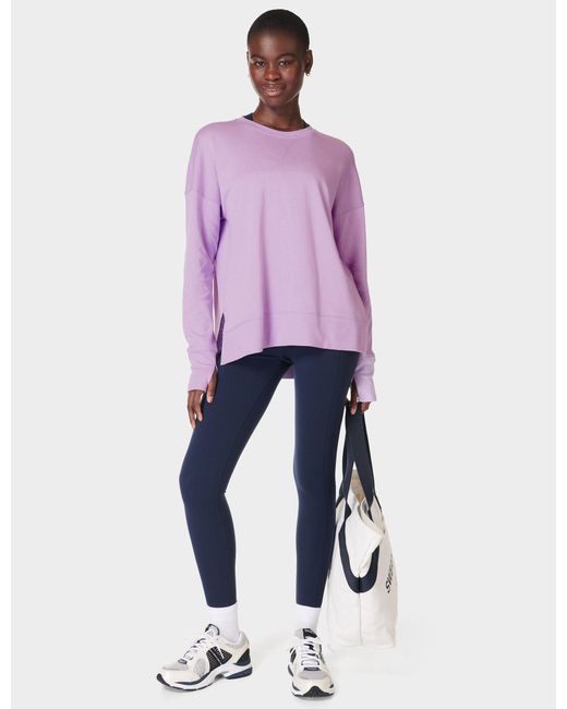 Longline sweatshirt clearance
