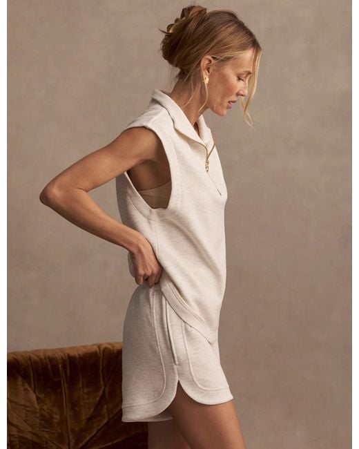 Varley Natural Women's Magnolia 2.0 Half-zip Tank