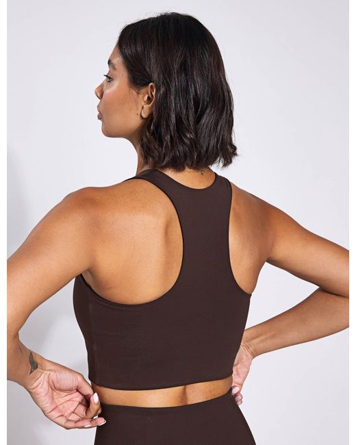 GIRLFRIEND COLLECTIVE Brown Women's Dylan Sports Bra