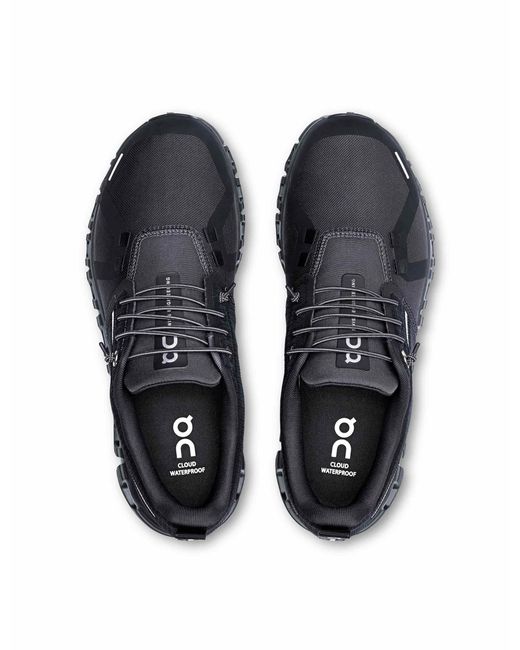 On Shoes Blue Women's Cloud 6 Waterproof Trainers
