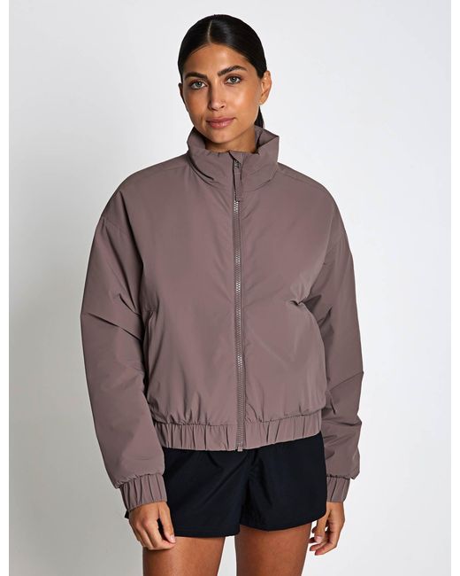 Columbia Purple Women's Amazestretch Insulated Bomber