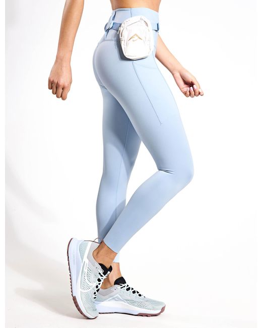 Nike Blue Go Trail High Waisted 7/8 leggings