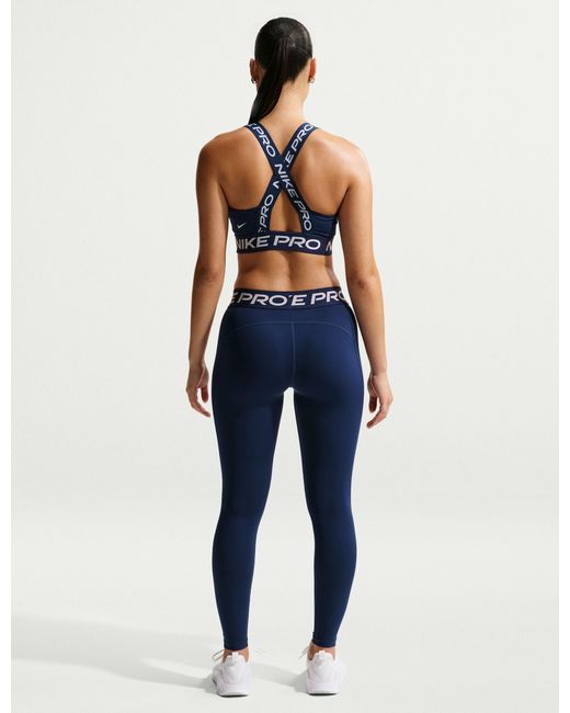 Nike Blue Women's Pro leggings
