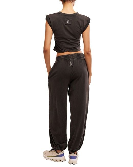 Fp Movement Black Women's Hot Shot Crossover Set