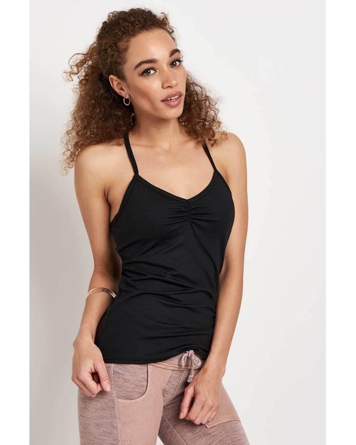 alo sunny strappy bra