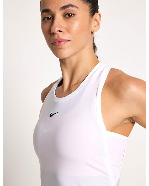 Nike White Women's Victory Dri-fit Tennis Tank Top