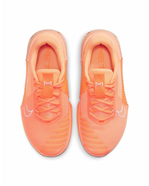 Nike Orange Metcon 9 Amp Shoes