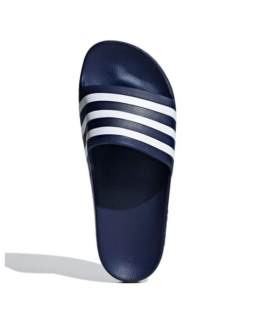 Adidas Blue Women's Adilette Aqua Slides