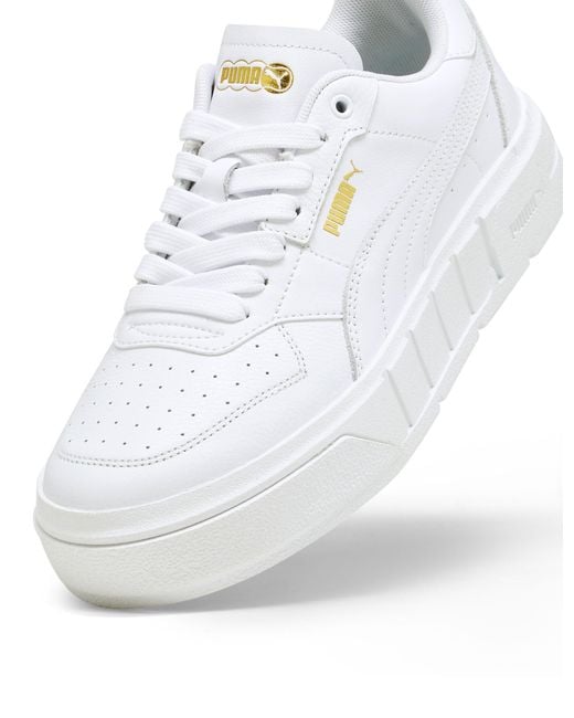 PUMA White Women's Cali Court Leather Trainers