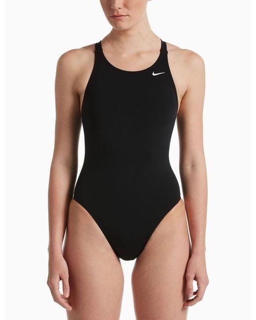 Nike Black Women's Fastback One Piece Swimsuit