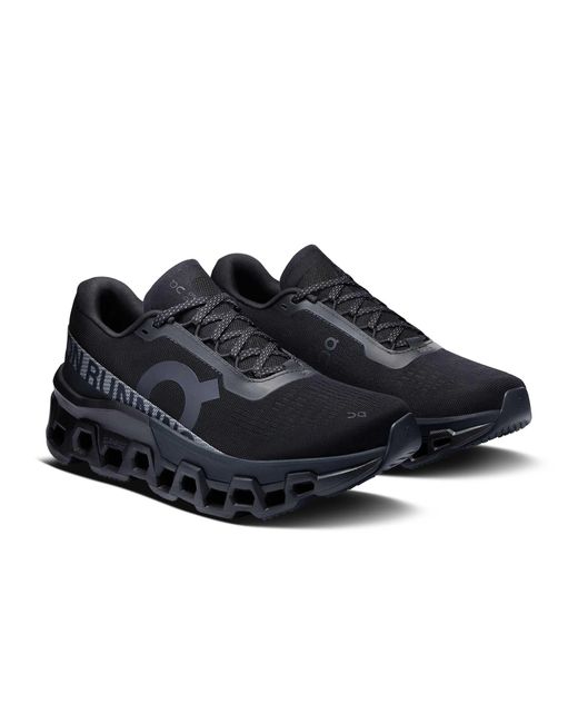 On Shoes Blue Women's Cloudmonster 2 Road Running Shoes Road Running Shoes