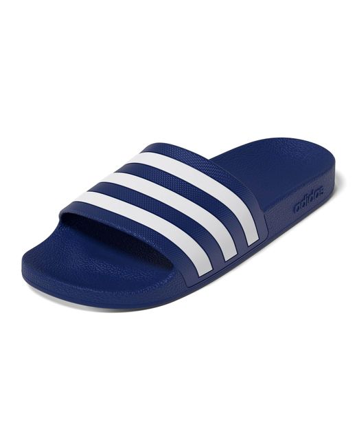 Adidas Blue Women's Adilette Aqua Slides