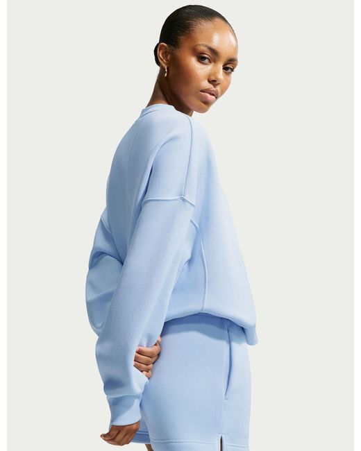 Nike Blue Women's Sportswear Phoenix Fleece 4" Shorts