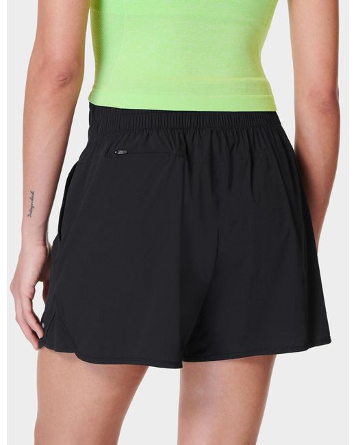 Sweaty Betty Green Relay Shell Shorts