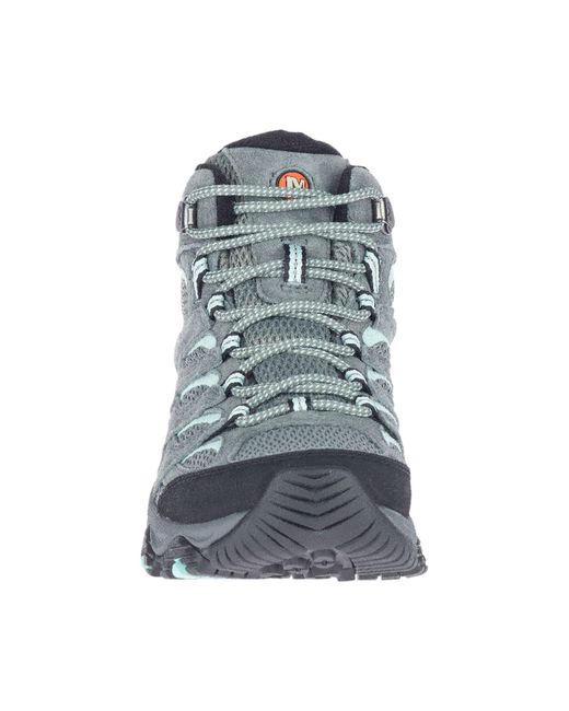 Merrell Blue Women's Moab 3 Mid Gore-tex Hiking Shoes