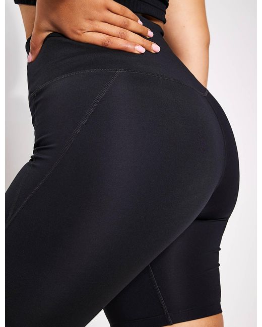 GIRLFRIEND COLLECTIVE Blue Women's High Waisted Bike Short