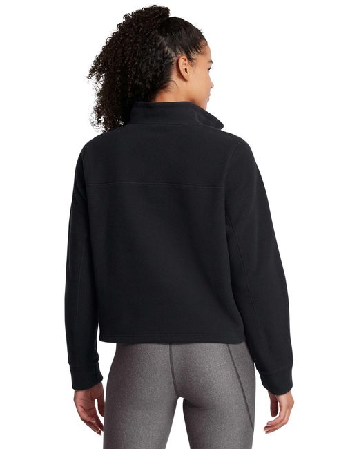 Under Armour Black Women's Expanse Fleece 1/2 Zip