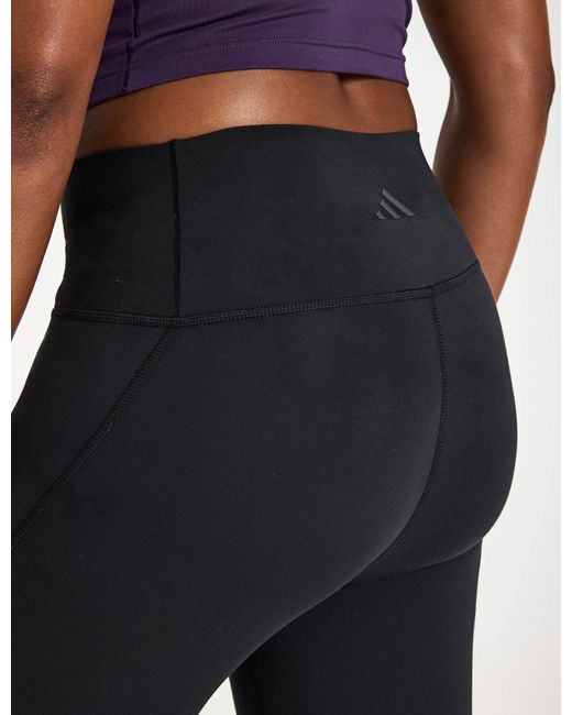 Adidas Blue Women's All Me Essentials Flare leggings