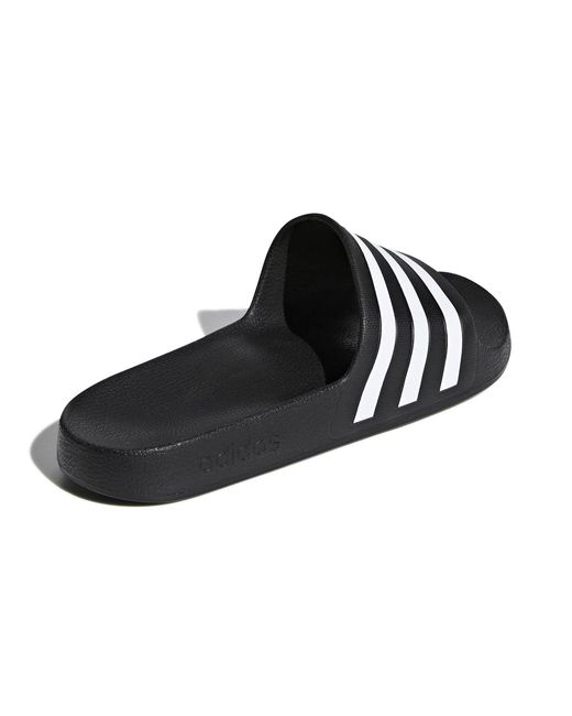 Adidas White Women's Adilette Aqua Slides