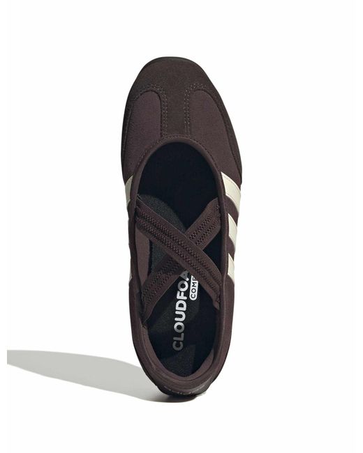 Adidas White Women's Barreda Mary Jane Shoes