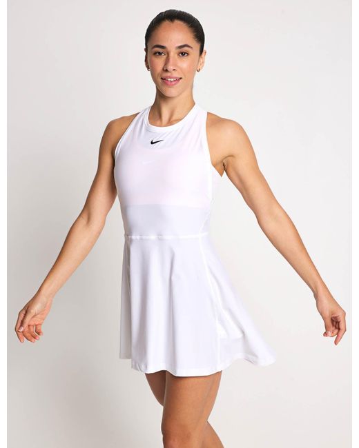 Nike White Women's Victory Dri-fit Tennis Dress