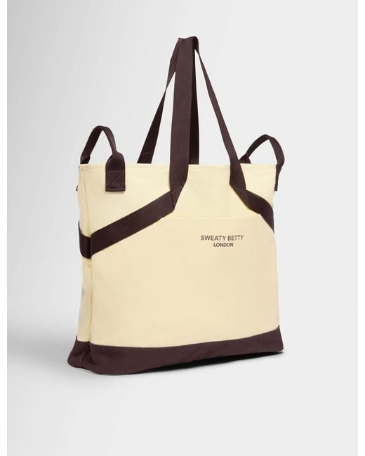 Sweaty Betty Natural Women's Sb Canvas Bucket Bag
