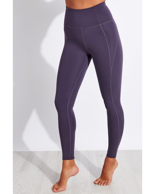 GIRLFRIEND COLLECTIVE Purple Compressive High Waisted legging
