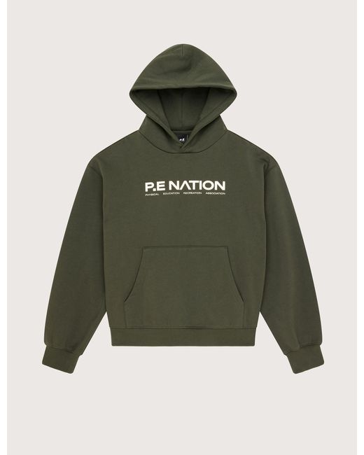 P.E Nation Green Women's Comeback Hoodie