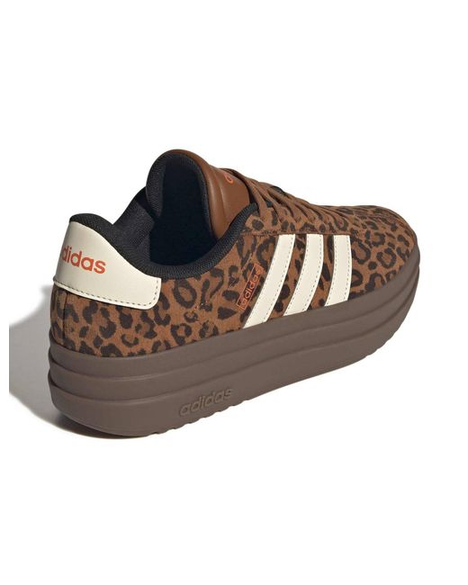 Adidas Brown Women's Vl Court Bold Shoes
