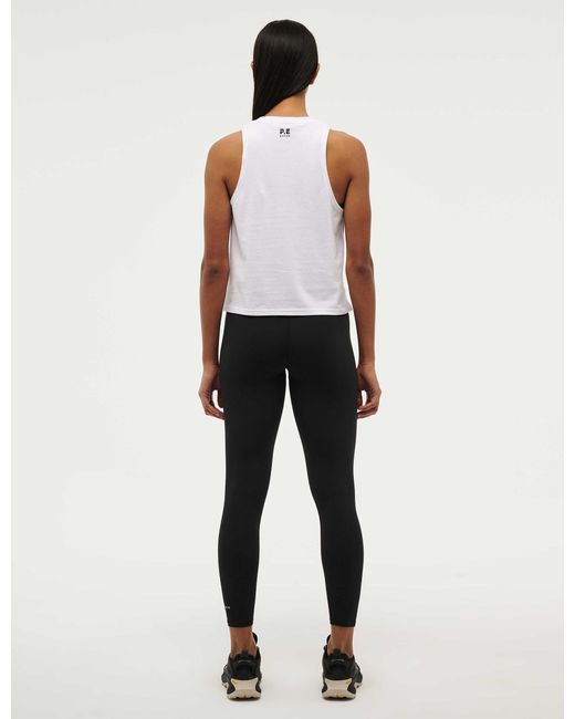 P.E Nation White Women's Aero Tank