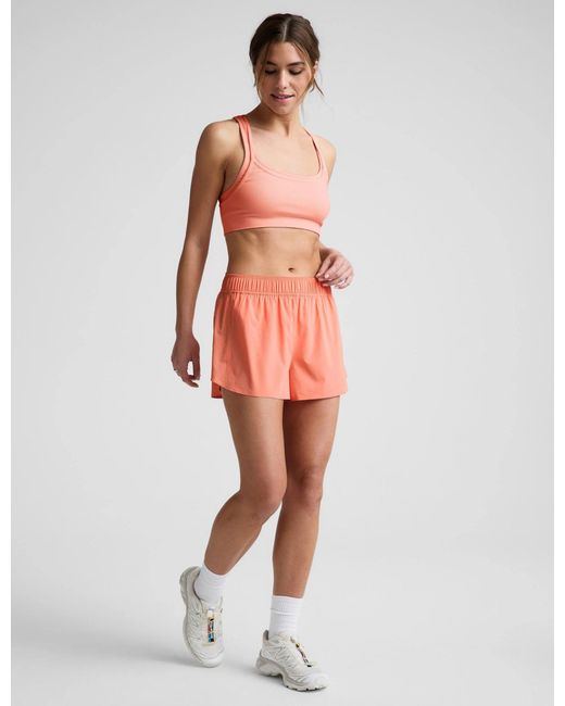 Beyond Yoga Red Women's Solemate 2.5" Short