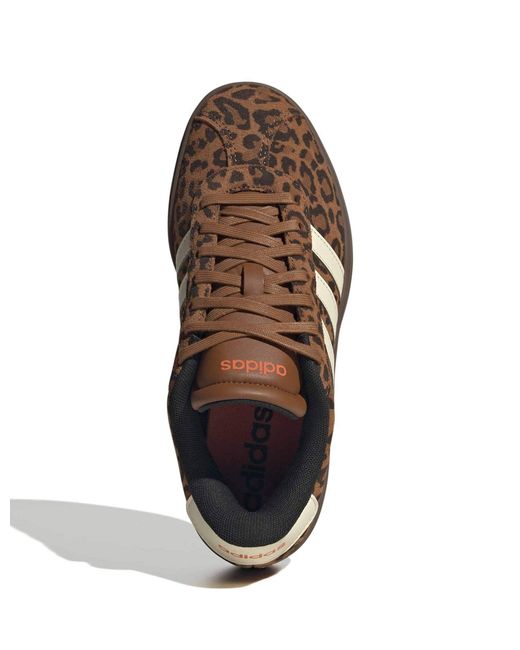 Adidas Brown Women's Vl Court Bold Shoes