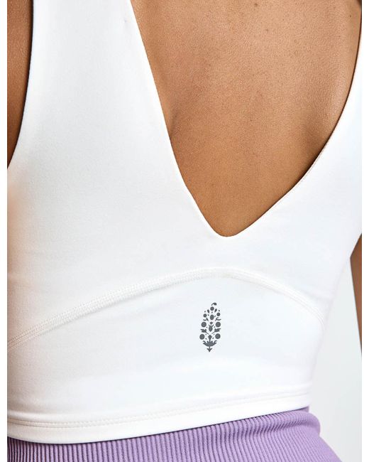 Fp Movement White Women's Never Better Crop