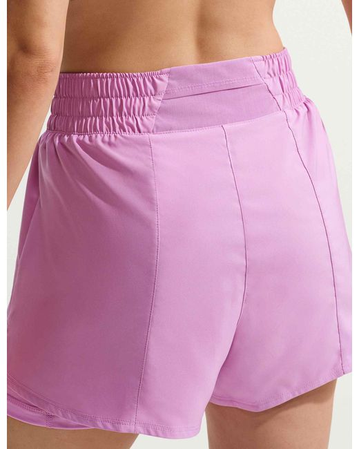 Nike Purple Women's One Dri-fit 2-in-1 Shorts