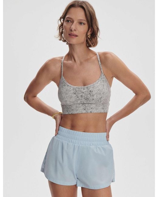 Varley Blue Women's Kallin Running Short 1.5"