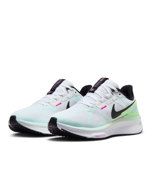 Nike White Structure 25 Shoes